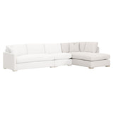 Essentials For Living Stitch & Hand - Upholstery Clara Modular Right-Facing Chaise 6620-RCHS.STOBSK/NG