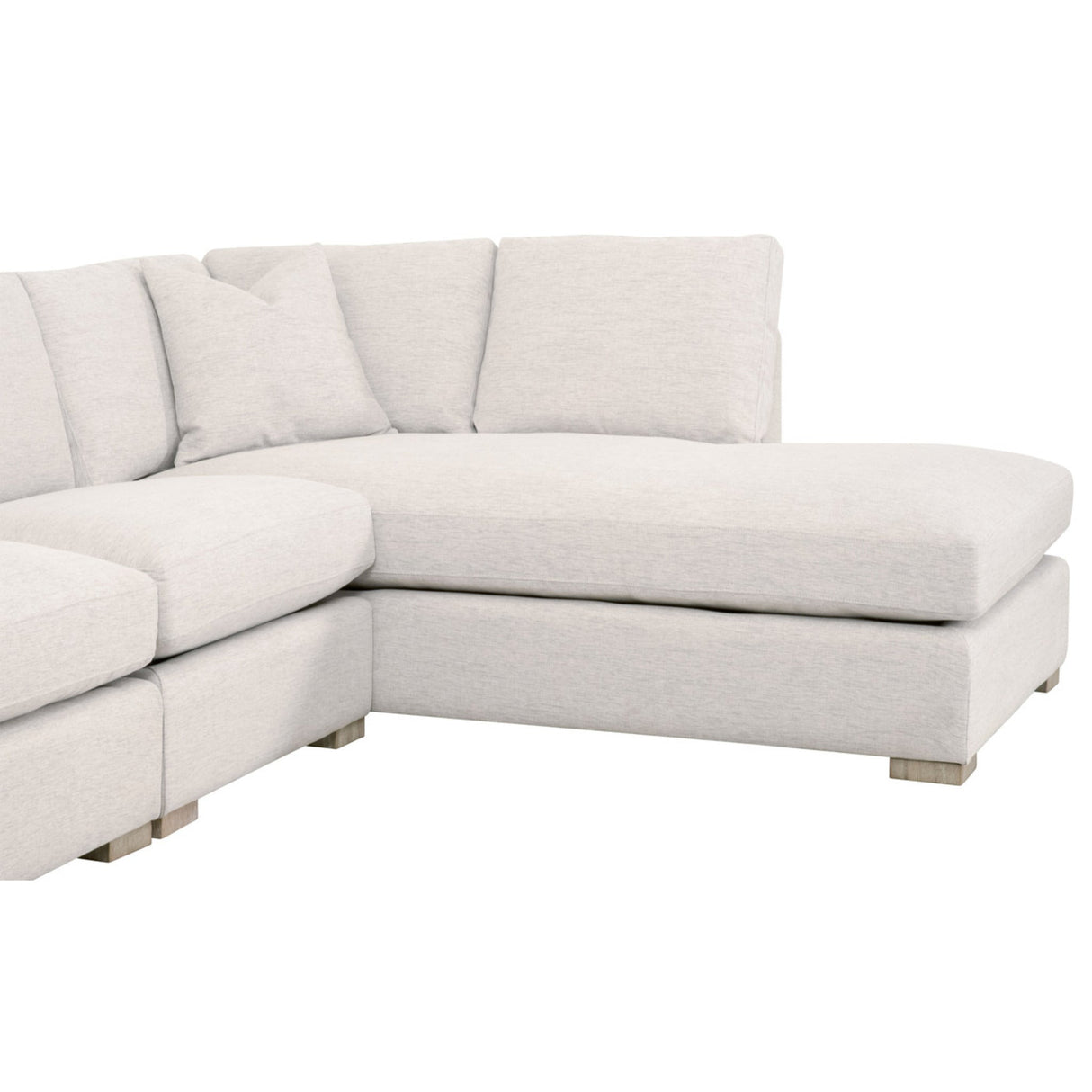 Essentials For Living Stitch & Hand - Upholstery Clara Modular Right-Facing Chaise 6620-RCHS.STOBSK/NG