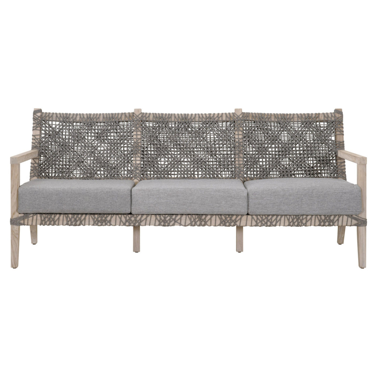 Essentials For Living Woven - Outdoor Costa Outdoor 77" Sofa 6861-3.DOV/DOV/GT