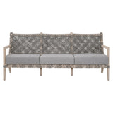 Essentials For Living Woven - Outdoor Costa Outdoor 77" Sofa 6861-3.DOV/DOV/GT