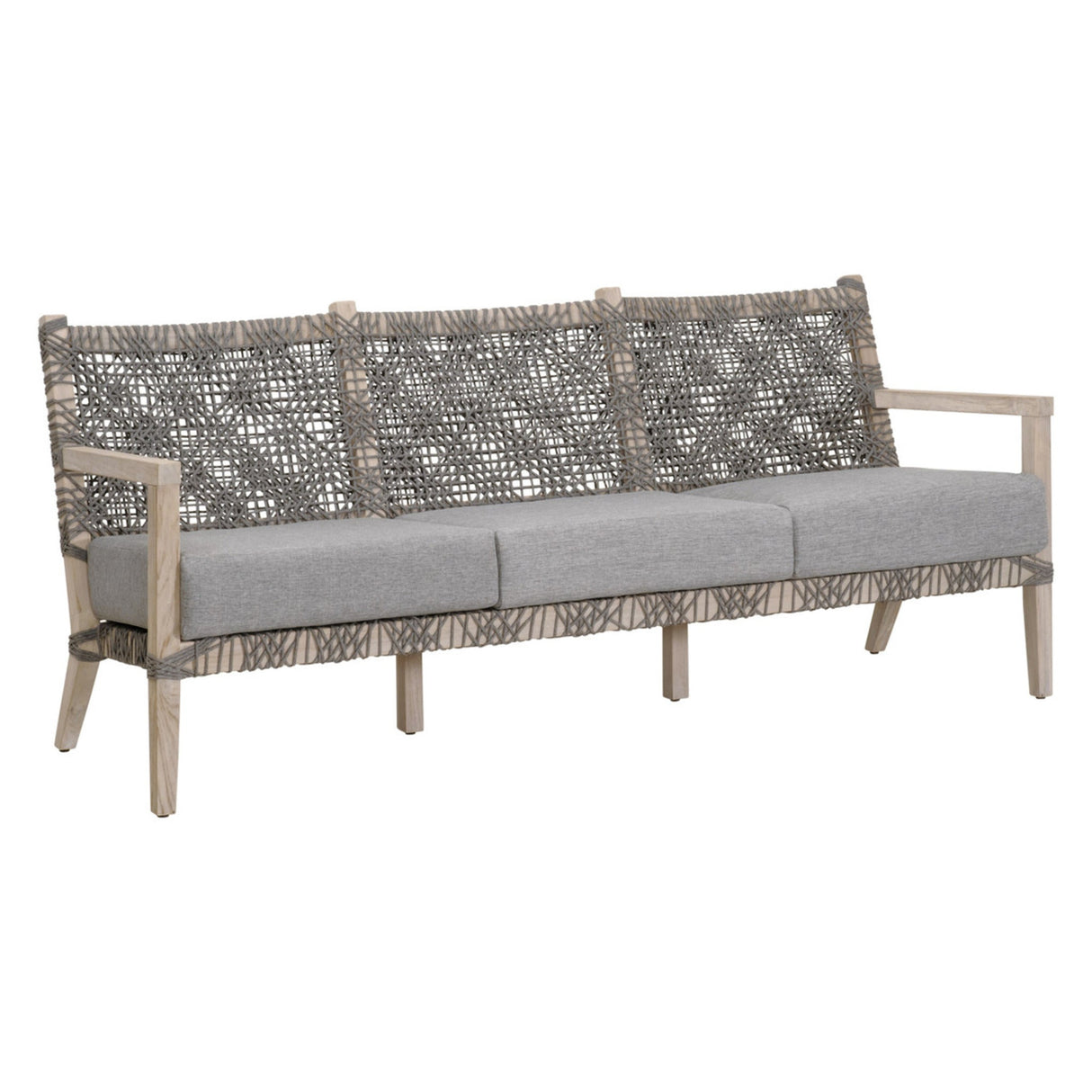 Essentials For Living Woven - Outdoor Costa Outdoor 77" Sofa 6861-3.DOV/DOV/GT