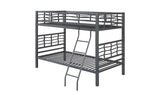 Coaster Crystal Two Twin Bunk Bed with Rustic Finish