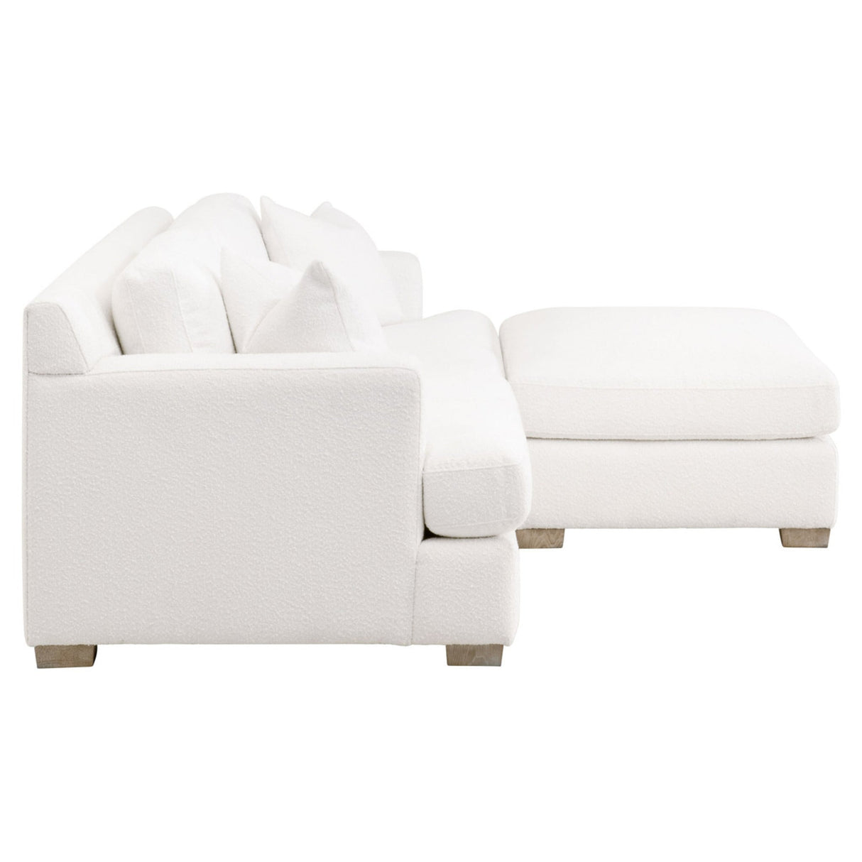 Essentials For Living Stitch & Hand - Upholstery Dean 92" California Casual Sofa 6604-3.BOU-SNO/NG