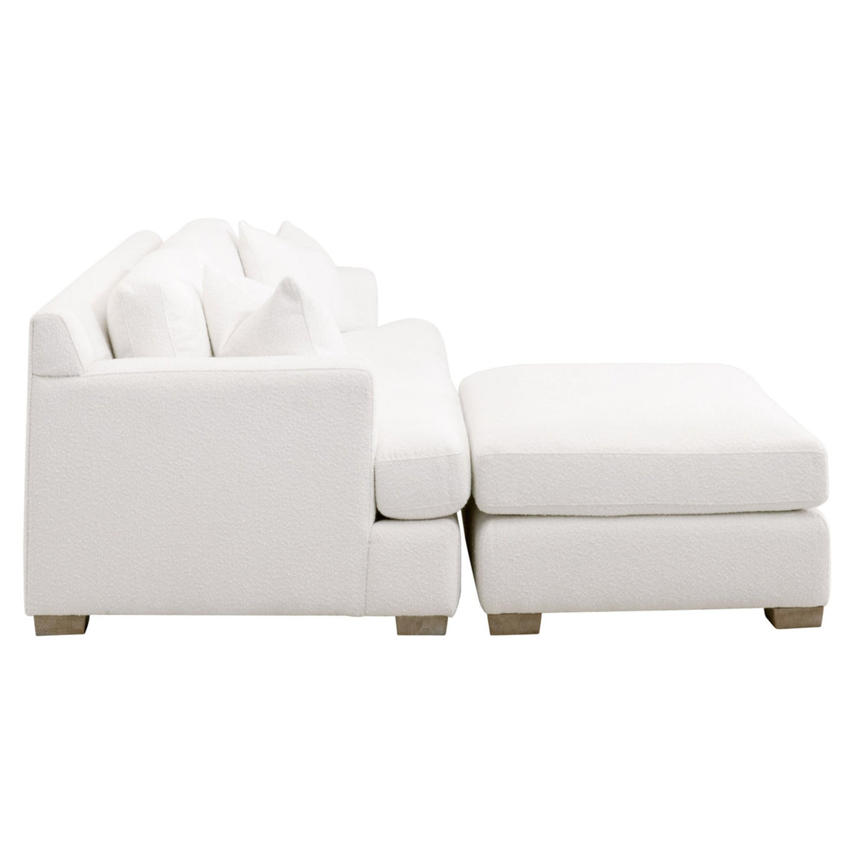 Essentials For Living Stitch & Hand - Upholstery Dean 92" California Casual Sofa 6604-3.BOU-SNO/NG