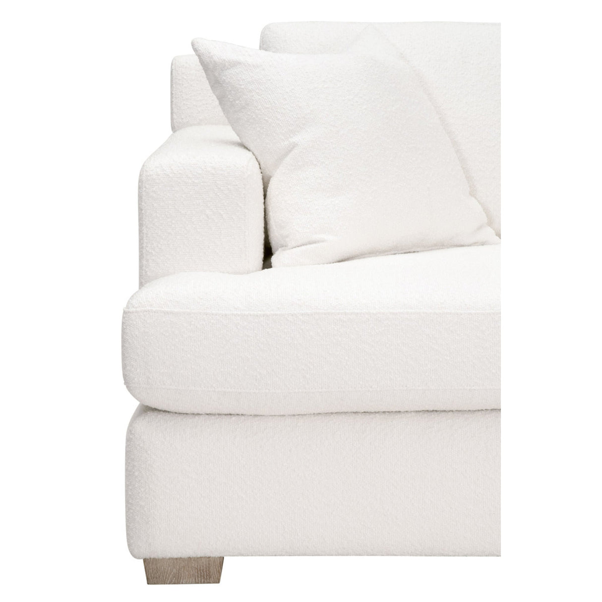 Essentials For Living Stitch & Hand - Upholstery Dean 92" California Casual Sofa 6604-3.BOU-SNO/NG