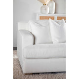 Essentials For Living Stitch & Hand - Upholstery Dean 92" California Casual Sofa 6604-3.BOU-SNO/NG