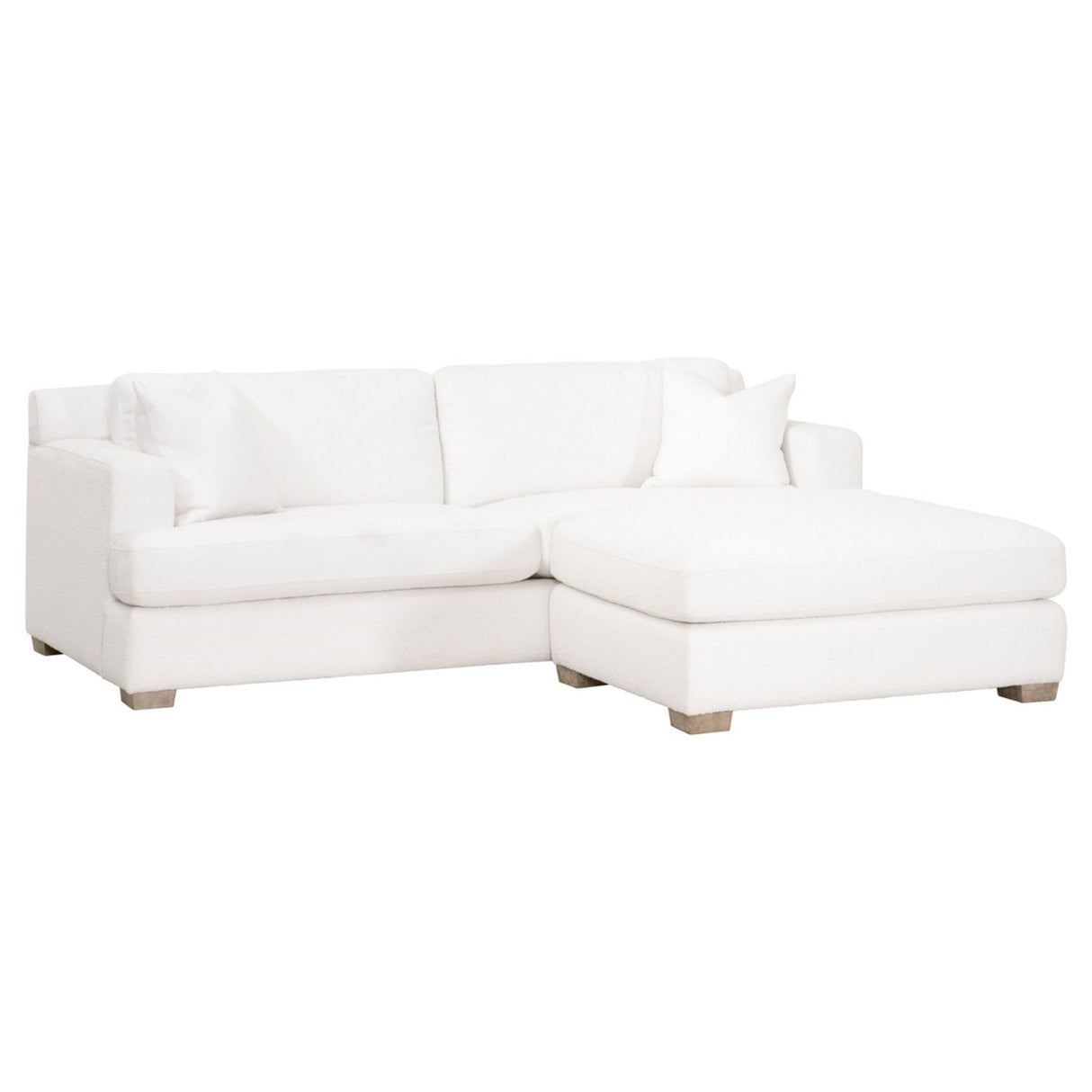 Essentials For Living Stitch & Hand - Upholstery Dean California Casual Ottoman 6604-0.BOU-SNO/NG