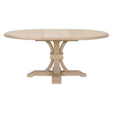 Essentials For Living Traditions Devon 54" Round Extension Dining Table 6070.LHON