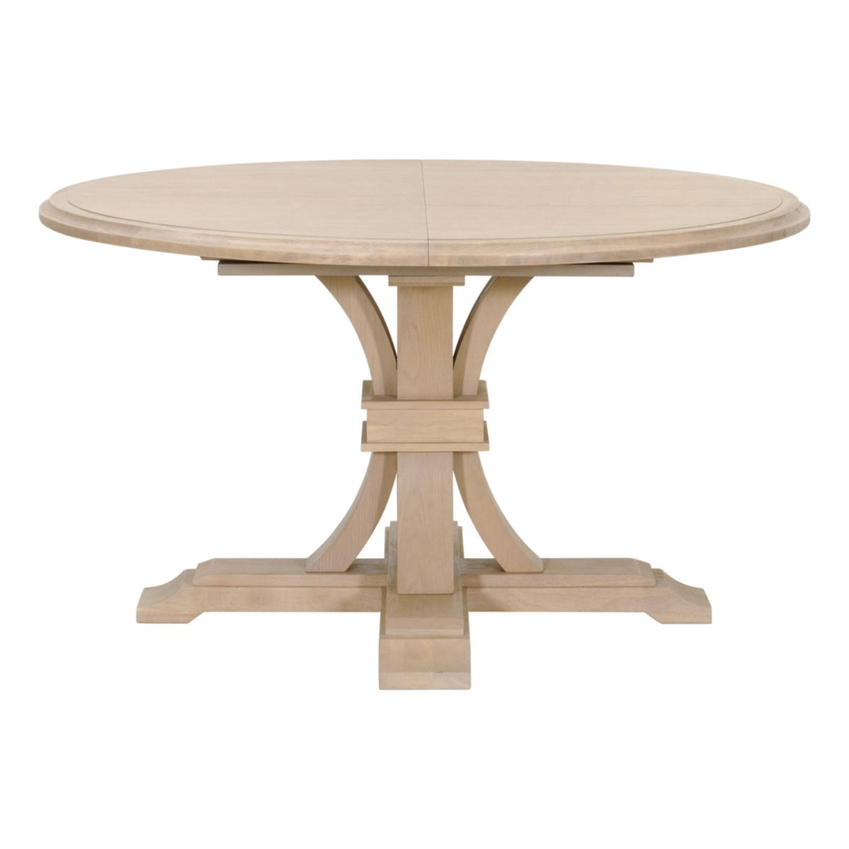 Essentials For Living Traditions Devon 54" Round Extension Dining Table 6070.LHON