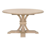 Essentials For Living Traditions Devon 54" Round Extension Dining Table 6070.LHON