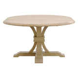 Essentials For Living Traditions Devon 54" Round Extension Dining Table 6070.LHON