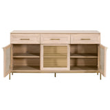 Essentials For Living Traditions Dwell Media Sideboard 6086.LHON/BGLD