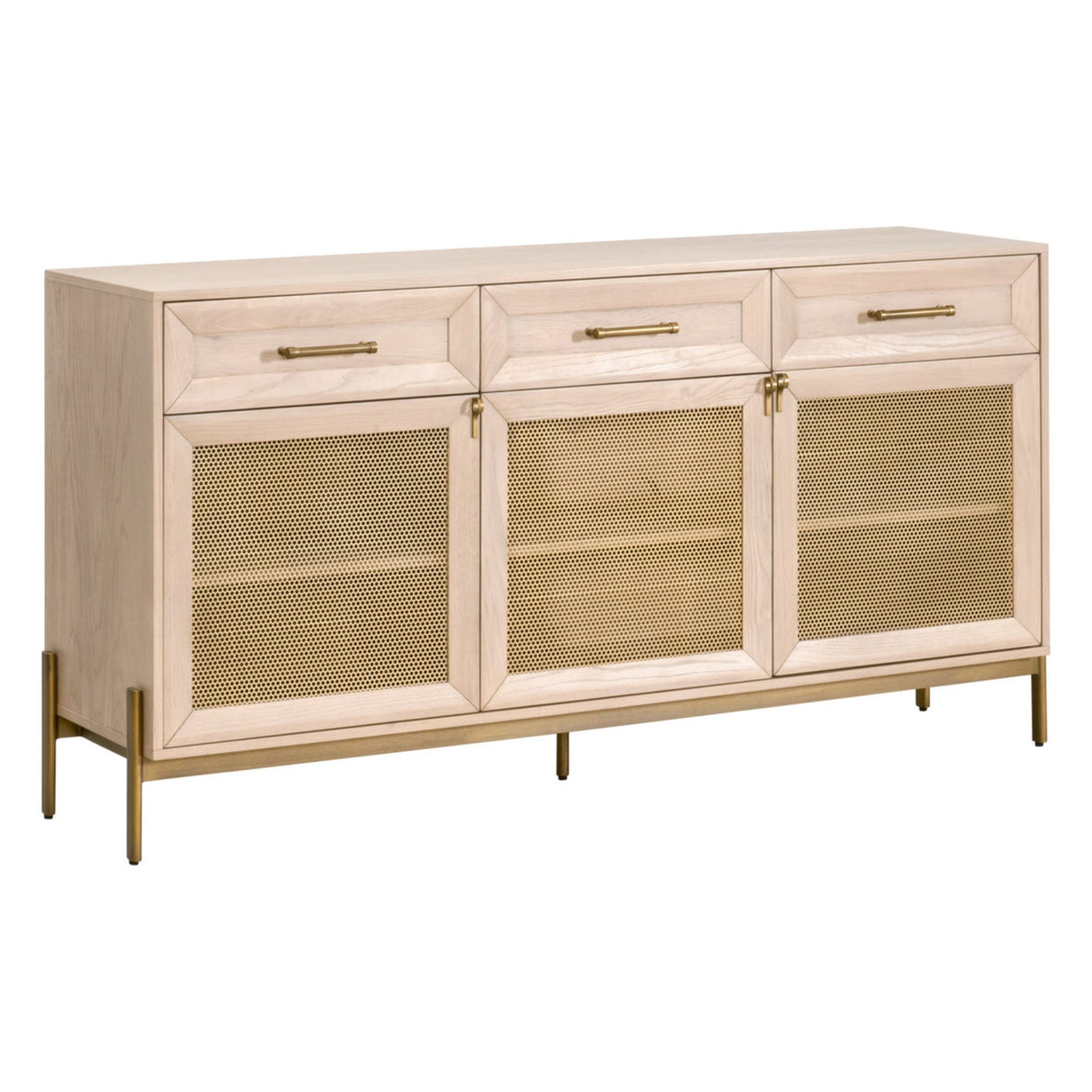 Essentials For Living Traditions Dwell Media Sideboard 6086.LHON/BGLD