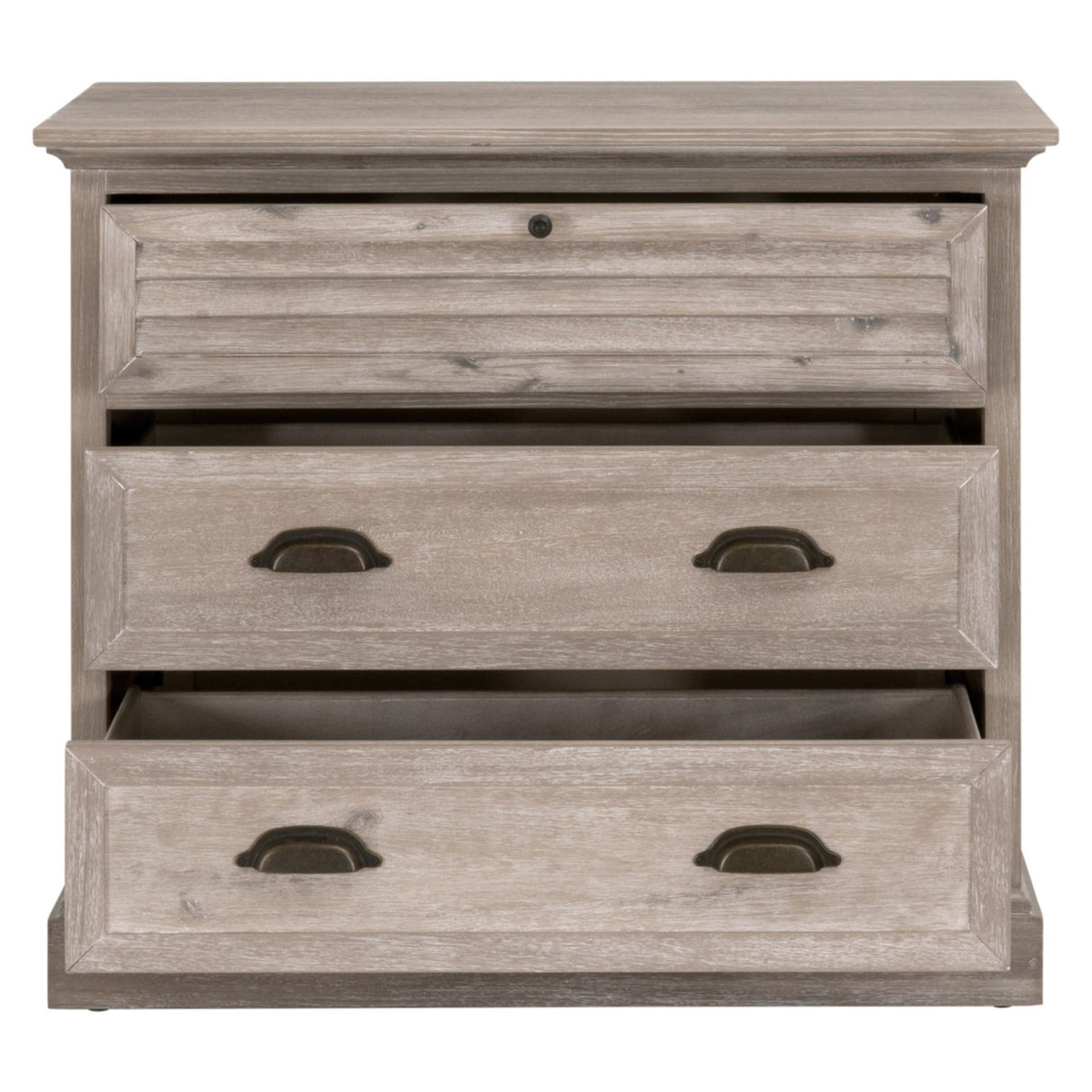 Essentials For Living Traditions Eden 3-Drawer Nightstand 6054.NG