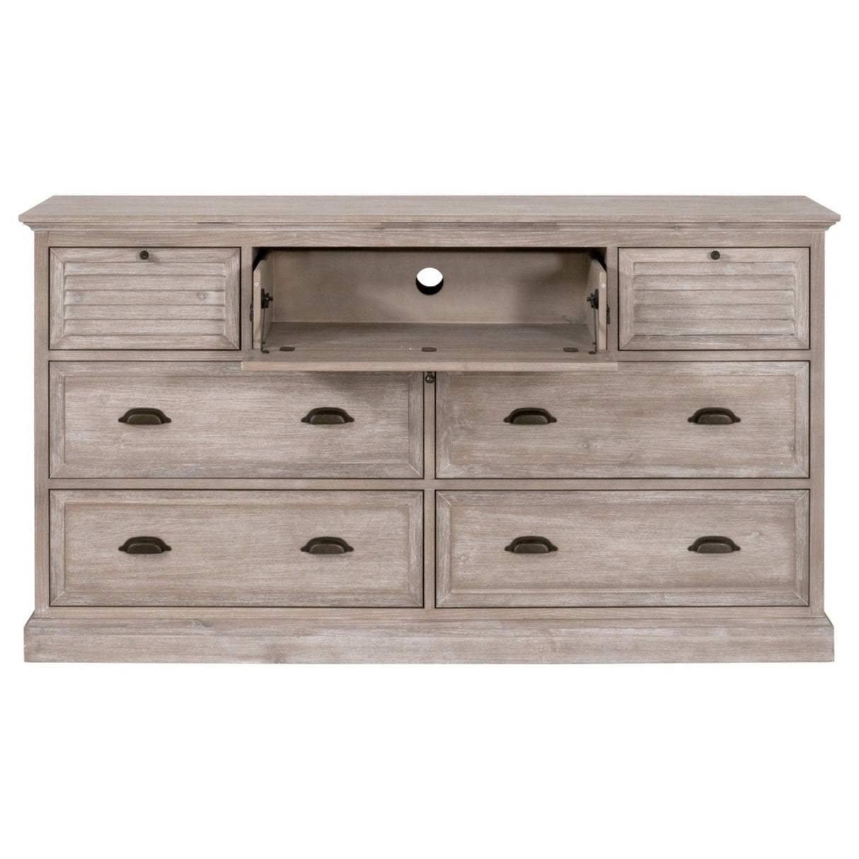 Essentials For Living Traditions Eden 7-Drawer Media Dresser 6057.NG