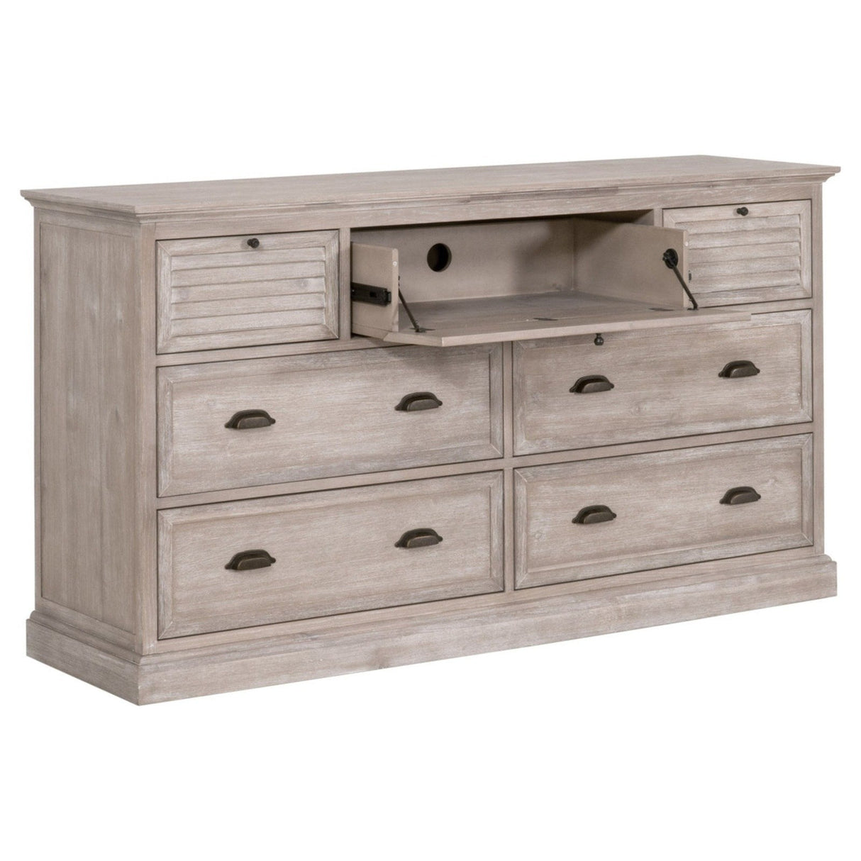 Essentials For Living Traditions Eden 7-Drawer Media Dresser 6057.NG