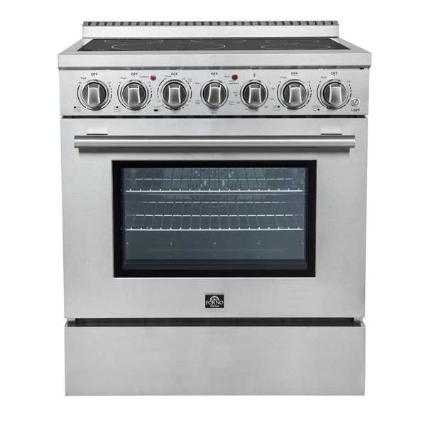 Forno Paolo 30" Freestanding Electric Range , 4.38 cu.ft. True Convection Oven - FFSEL6011-30