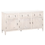 Essentials For Living Bella Antique Emerie Media Sideboard 8015.WW-PNE/WHTQ