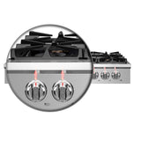 Forno Spezia 48-Inch Cooktop, 8 Burners. Wok Ring and Grill/Griddle in Stainless Steel - FCTGS5751-48