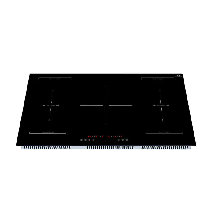 Forno Ornonzo 36" Induction Cooktop: 5 Zones, 2 Flex-Zones, 10200W, Touch Control, 9 Power Levels - FCTIN0569-36