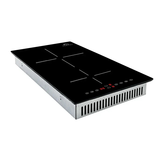 Forno Parco 12-Inch Induction Cooktop, 2 Zones, 3600W, Touch Control, 9 Power Levels & Booster Function - FCTIN0583-12