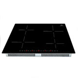 Forno Parco 24-Inch Induction Cooktop, 4 Zones, 7200W, Touch Control, 9 Power Levels & Boost Function - FCTIN0583-24