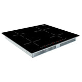 Forno Parco 24-Inch Induction Cooktop, 4 Zones, 7200W, Touch Control, 9 Power Levels & Boost Function - FCTIN0583-24