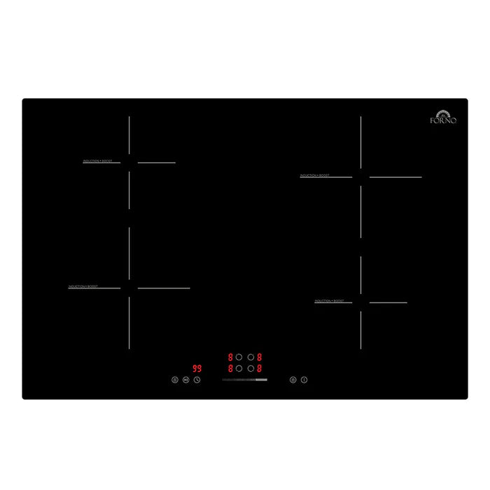 Forno Parco 30-Inch Induction Cooktop, 4 Zones, 7200W, Touch Control, 9 Power Levels & Boost Function - FCTIN0583-30