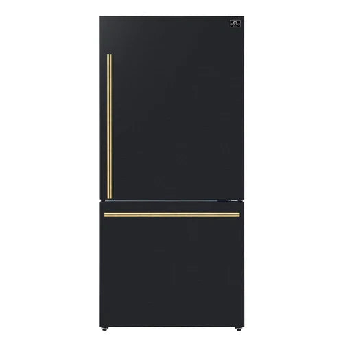 Forno Milano Espresso 31-Inch 17.2 cu. ft. Bottom Freezer  Refrigerator (FFFFD178)