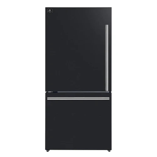 Forno Milano Espresso 31-Inch 17.2 cu. ft. Bottom Freezer  Refrigerator (FFFFD178)