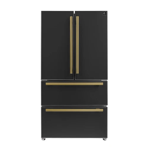 Forno Espresso Moena 36-inch 19.2 Cu.ft French Door Refrigerator (FFRBI1820-36)