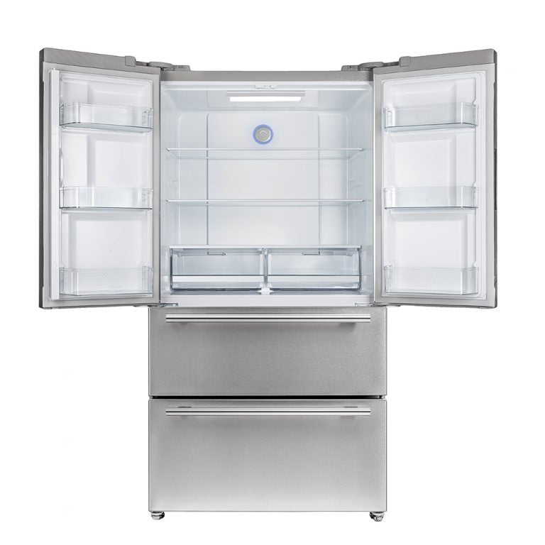 Forno 36 in. 19 cu.ft. French Door Refrigerator in Stainless Steel - FFRBI1820-36SB