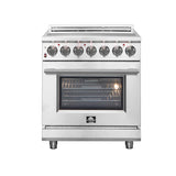 Forno 30" Freestanding Electric Range with 5 Elements, FFSEL6020-30