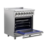 Forno 30" Freestanding Electric Range with 5 Elements, FFSEL6020-30