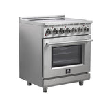 Forno 30" Freestanding Electric Range with 5 Elements, FFSEL6020-30