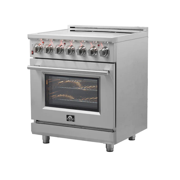 Forno 30" Freestanding Electric Range with 5 Elements, FFSEL6020-30