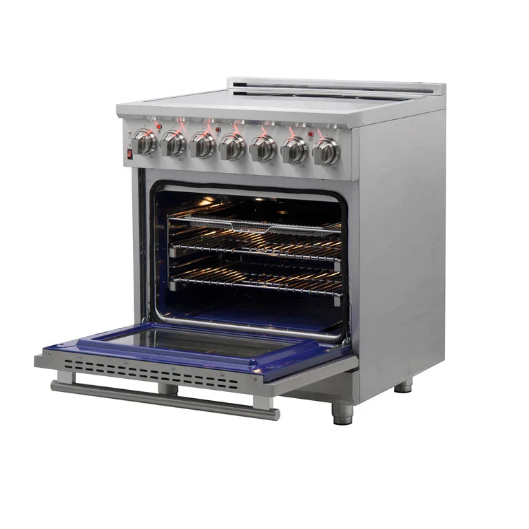 Forno 30" Freestanding Electric Range with 5 Elements, FFSEL6020-30