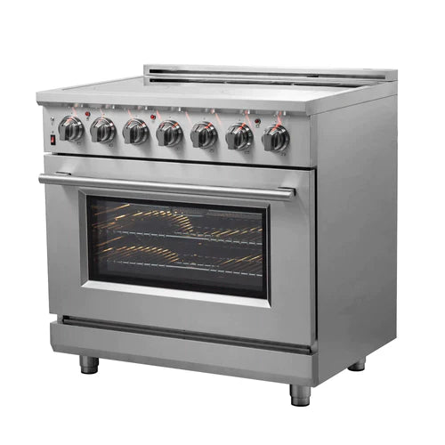 Forno Massimo 36-Inch Electric Range in Stainless Steel (FFSEL6020-36)