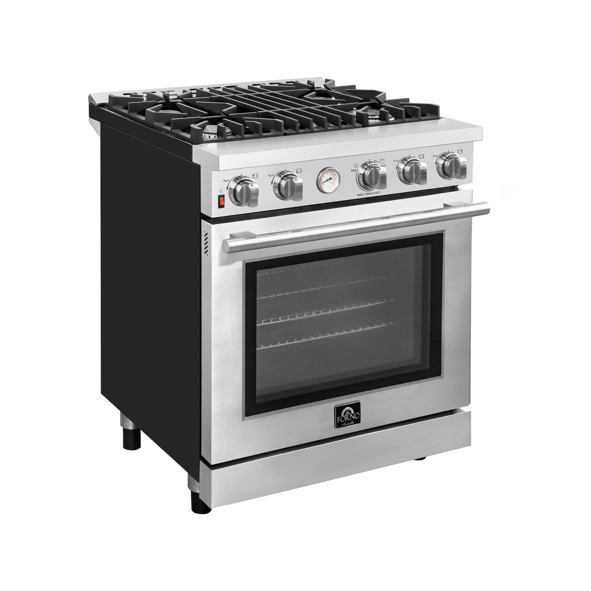 FORNO 30" ALTA QUALITA PRO-STYLE GAS RANGE - FFSGS6228-30S