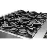 Forno Massimo 36-Inch Gas Range in Stainless Steel - FFSGS6239-36