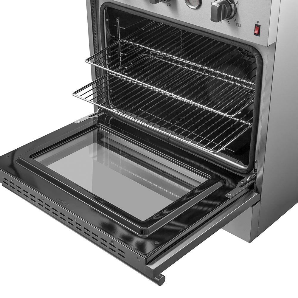 Forno Marco 30-inch Gas Range Stainless Steel, 4 Burners 37,000 BTU, 4.32 cu.ft. Convection Oven - FFSGS6277-30