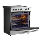 Forno Leonardo Espresso 30-Inch Induction Range in Stainless Steel (FFSIN0982-30)