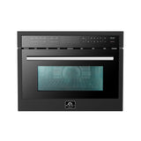 Forno Oliena Espresso 24 Inch Built-In Microwave Convection Oven, 1.6 cu.ft. - FMWDR3093-24