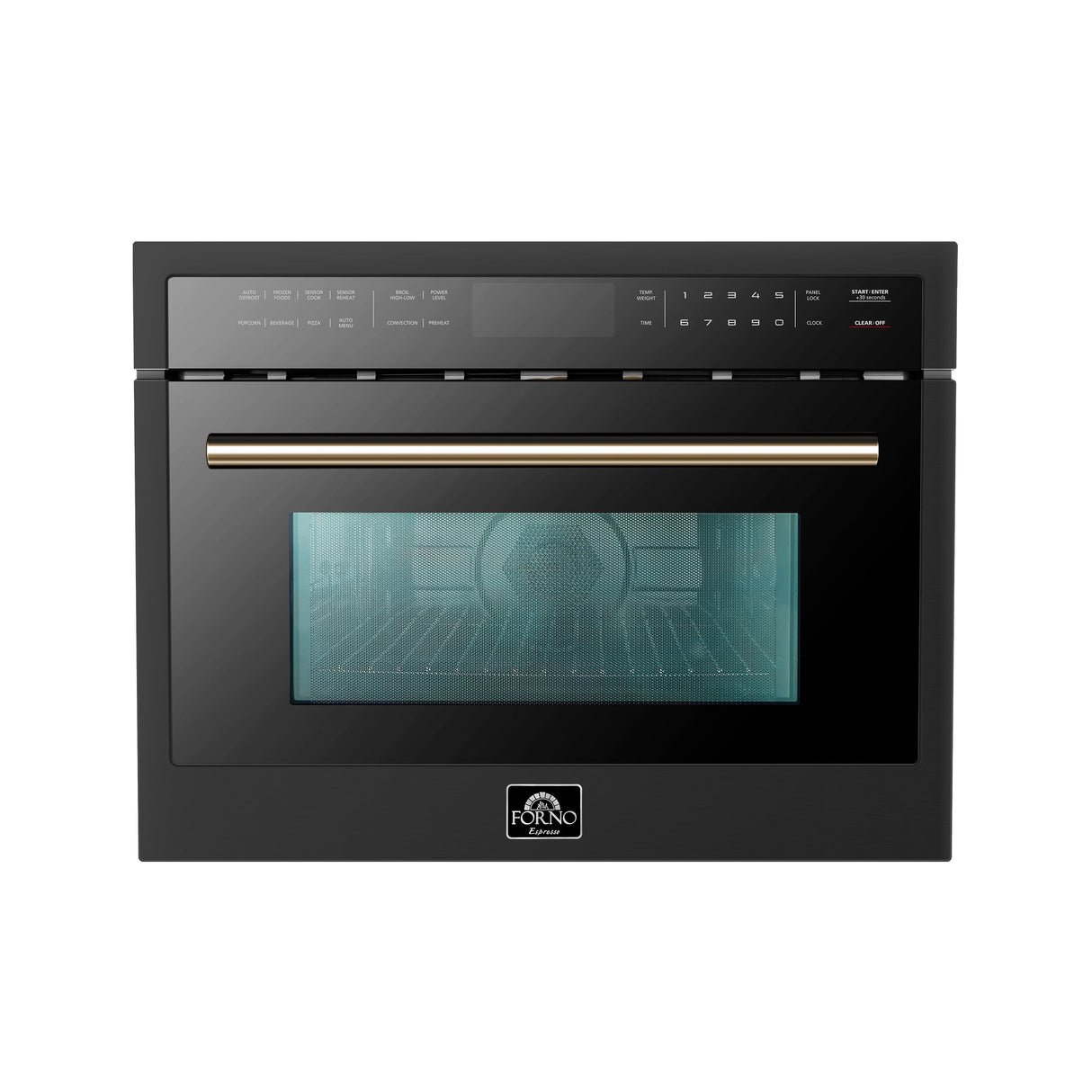 Forno Oliena Espresso 24 Inch Built-In Microwave Convection Oven, 1.6 cu.ft. - FMWDR3093-24