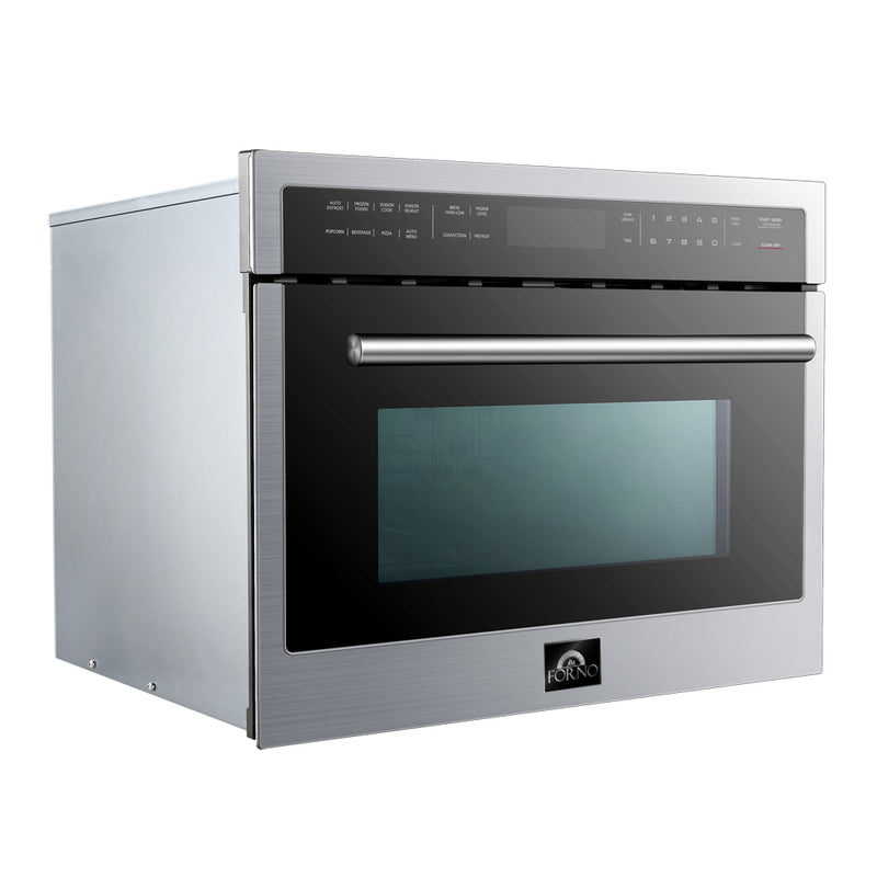 Forno Built-In 1.6 cu.ft. Microwave Oven in Stainless Steel - FMWDR309324