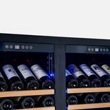 Forno Vernazza 40-Inch 25.07 Cu.Ft. Side-by-Side Dual Zone Wine Cooler - FWCDR6642-40S