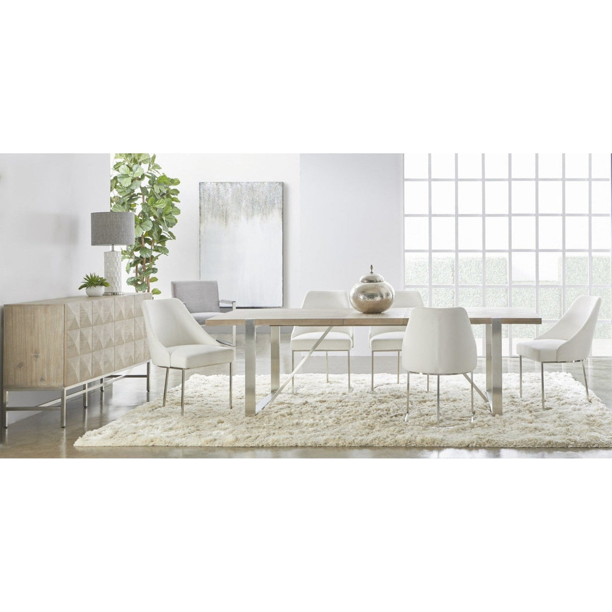 Essentials For Living Traditions Gage Extension Dining Table 6115.NG/BSTL