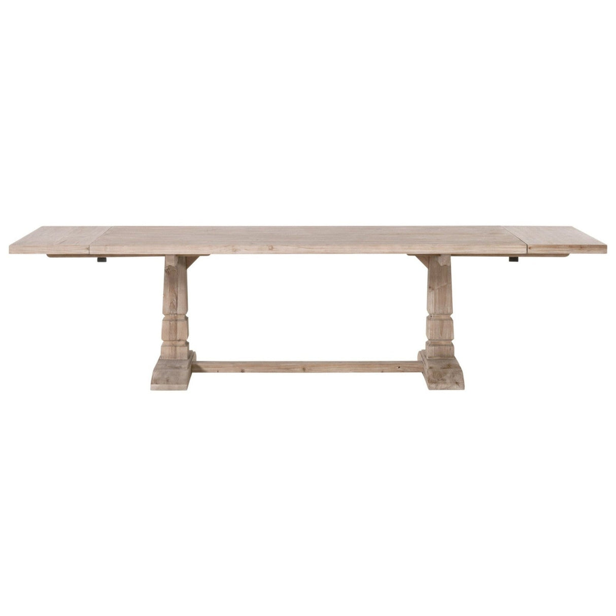 Essentials For Living Bella Antique Hayes Extension Dining Table 8013.SGRY-PNE