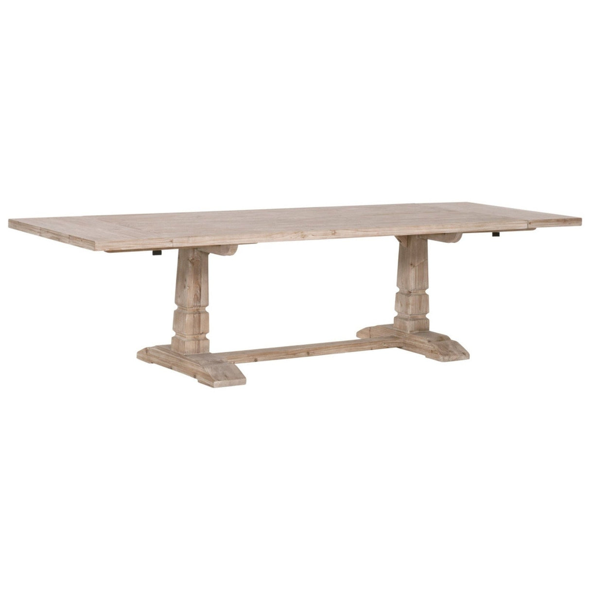 Essentials For Living Bella Antique Hayes Extension Dining Table 8013.SGRY-PNE