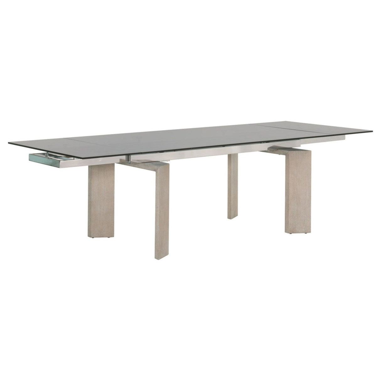 Essentials For Living Meridian Jett Extension Dining Table 1605-EXDT.NGA/SGRY